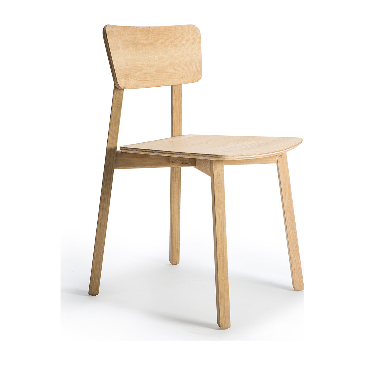 Casale Dining Chair - Modern Wooden Kitchen Chairs Set of 2, Comfortable Upholstered Seats for Dining Room, Kitchen, Breakfast Nook & Home Decor