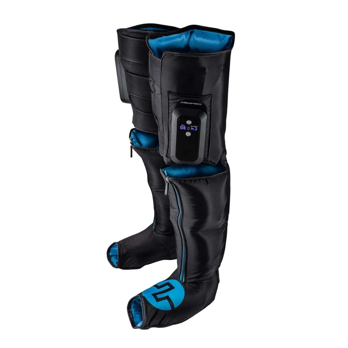 COMPEX Ayre Wireless Rapid Recovery Compression Boots for Athletes - High-Tech Air Compression Massage System - S/M Size - Ideal for Post-Workout Recovery & Muscle Pain Relief