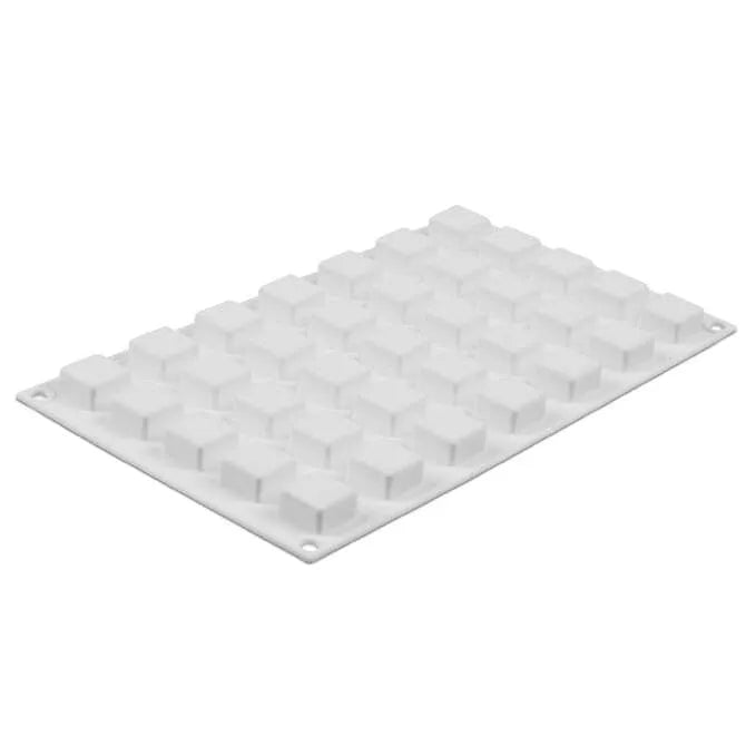 Micro Flex Square 5 Silicone Mold - 35 Different Shapes for Baking, Candy Making & DIY Crafts - Perfect for Cupcakes, Chocolates, Soaps & Resin Art Projects