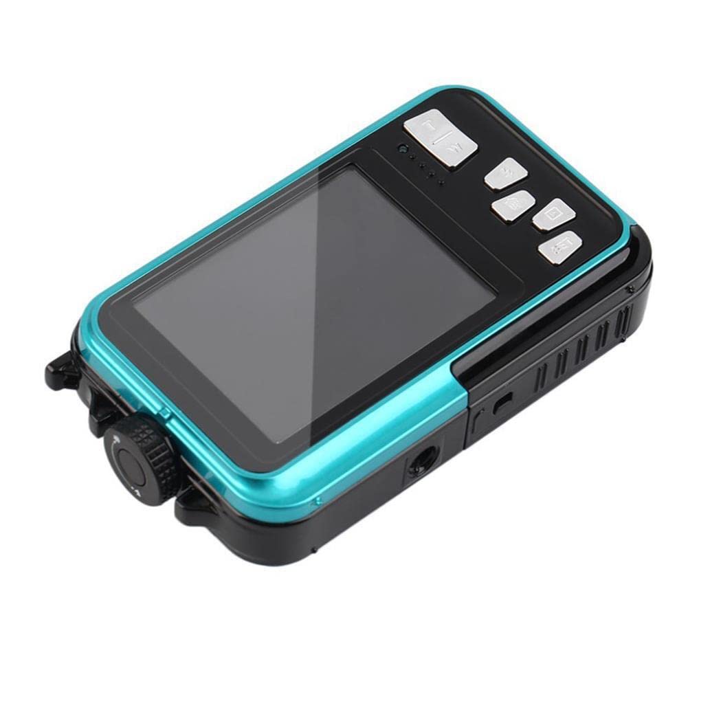 **24MP Waterproof Digital Camera with Dual Screen & 16X Zoom - 2.7 Inch HD Underwater Camera, USB Rechargeable, Includes Carry Bag (UK/US Plug) - Perfect for Snorkeling, Travel & Outdoor Adventures**