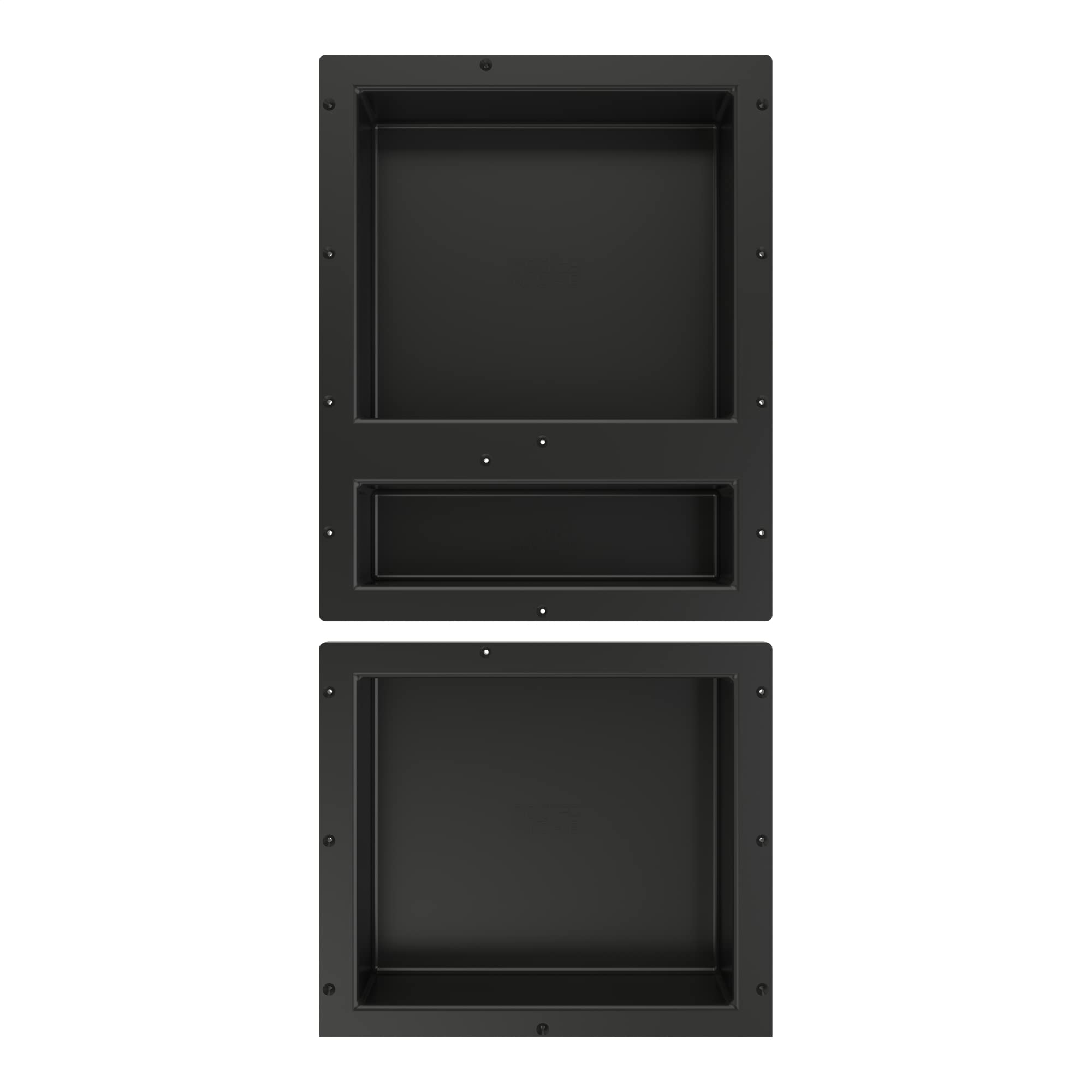 Tile Redi USA RNT1620D-14 Triple Recessed Shower Shelf - 3 Shelves, 34