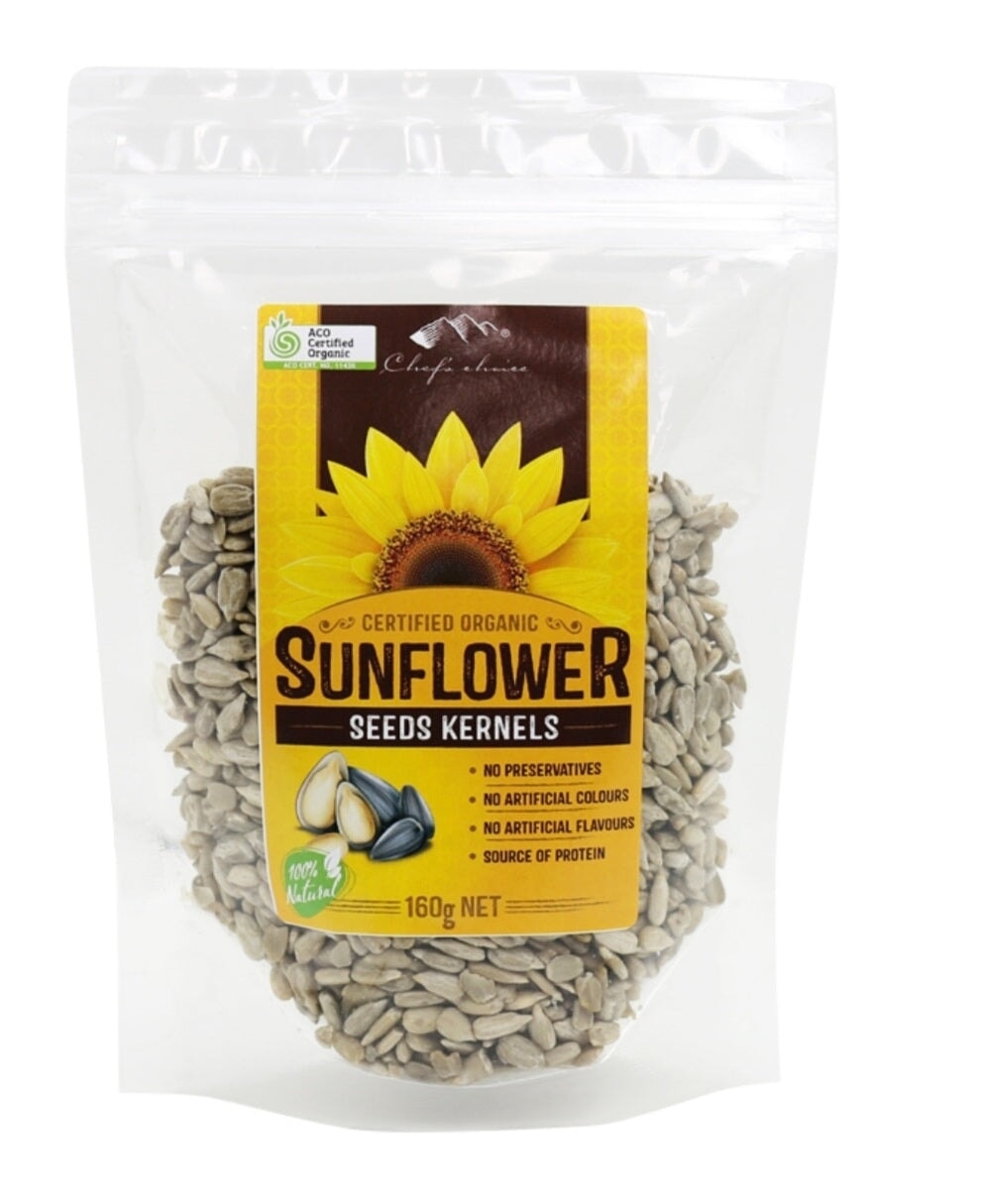 Premium Chefs Choice Sunflower Seeds – Non-GMO, Unsalted, High Protein Snack for Healthy Eating, Baking & Sports Nutrition