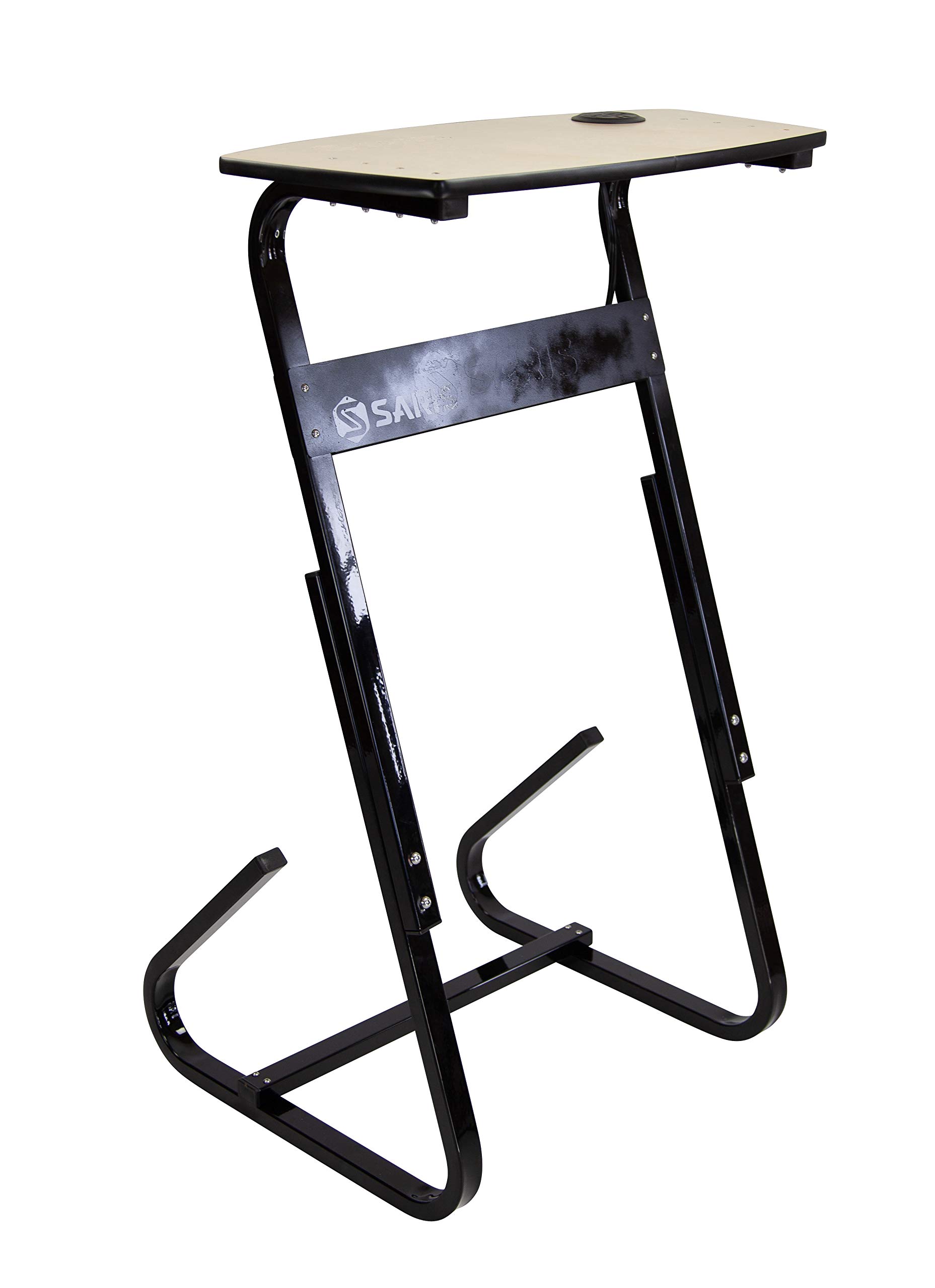 Saris TD1 Bike Trainer Desk with USB & AC Power Outlet - Perfect for Indoor Cycling, Workouts, and Home Office Setup