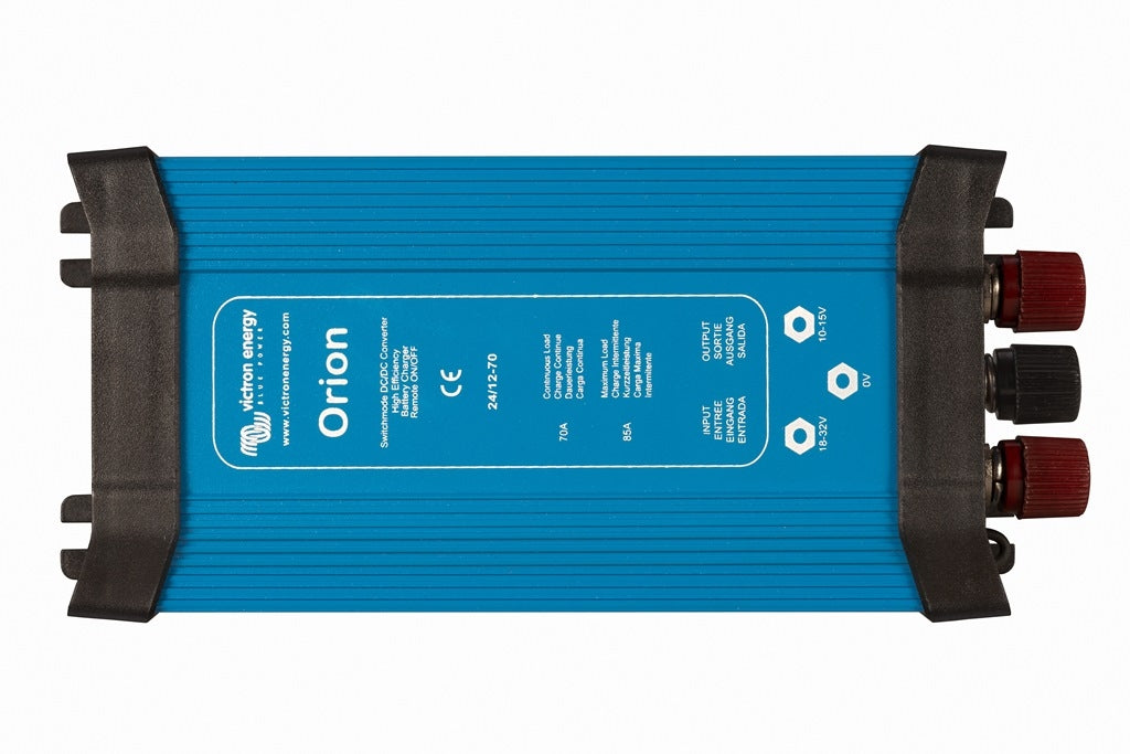 Victron Energy Orion 24/12 70A DC-DC Converter IP20 with Binding Posts - Power Supply for RVs, Boats, and Off-Grid Solar Systems