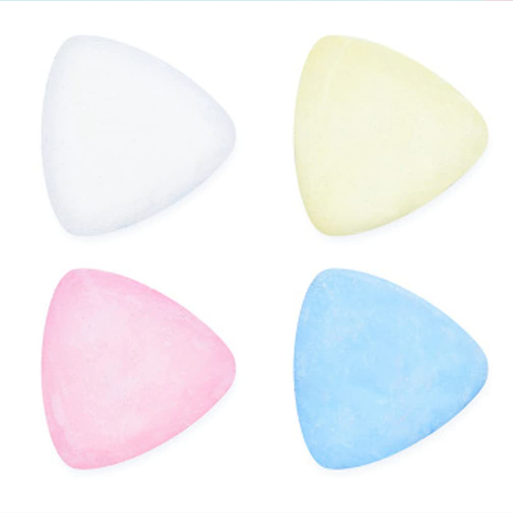 FOMIYES 10PCS Erasable Fabric Chalk Markers - White Tailor's Chalk Sticks for Sewing, Dressmaking & Patchwork | Triangle Chalk Powder for Fabric Painting & Marking | Perfect for DIY Crafts, Quilting & Garment Making