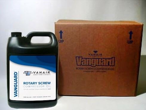 Vanair 264626-4PACK - Premium Vanguard Compressor Oil 4 Pack for All Air Compressor Models | High Performance Lubricant for Construction, Automotive & Industrial Equipment