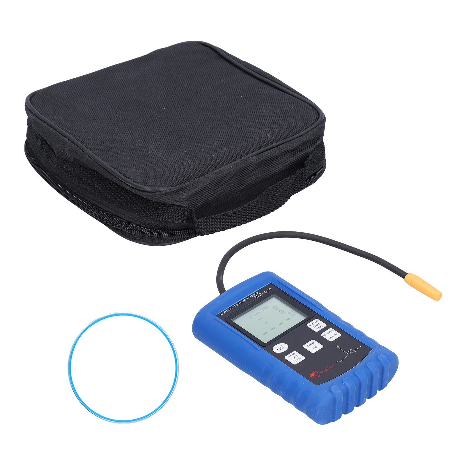 Digital LCD Ignition Analyzer & Engine Tester - Professional Car Diagnostic Tool for Spark Plug & Ignition System Testing | Perfect for Mechanics & DIY Auto Repair
