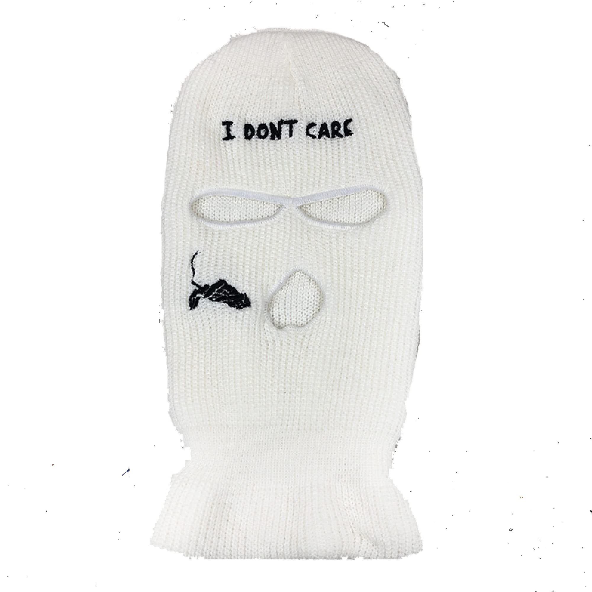 ISWMM 3-Hole Ski Mask - Wool Knit Balaclava for Winter Sports, Cycling & Outdoor Activities - Warm Windproof Face Cover for Skiing, Snowboarding & Cold Weather Protection