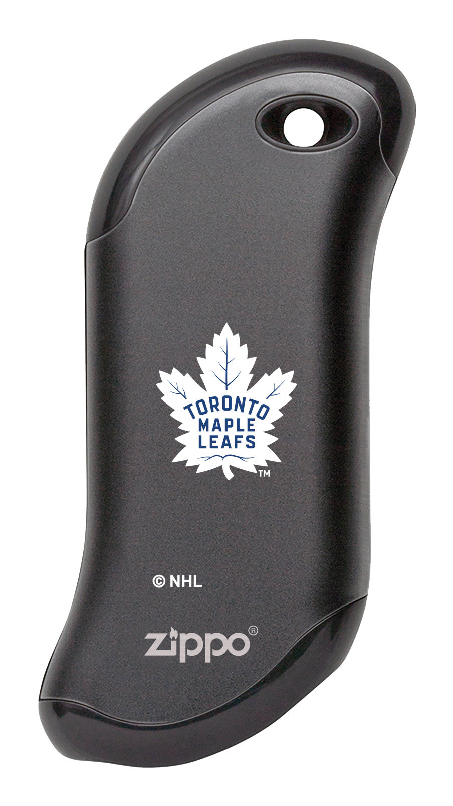 NHL Toronto Maple Leafs Team Logo Rechargeable Hand Warmer - HeatBank® 9s Portable Battery-Powered Hand Warmer for Winter Sports, Camping & Outdoor Activities