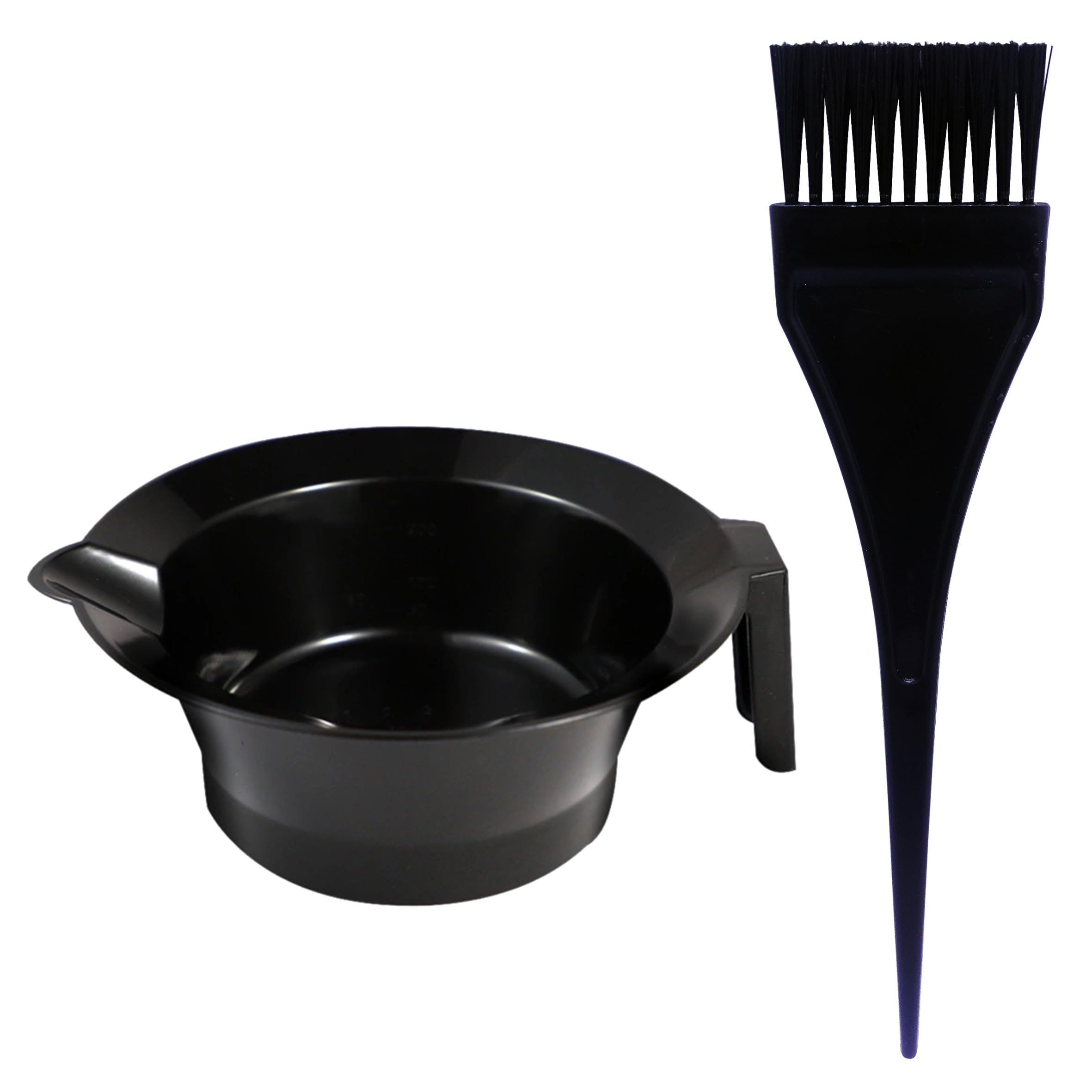Professional Hair Dye Mixing Bowl with Brush for Salon & Home Use - Styling Applicator Tool for Hair Coloring (HDB-21-BOWL) | Perfect for DIY Hair Treatments & Beauty Salon Services