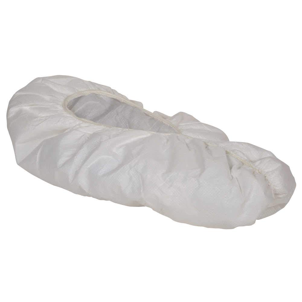 KIMBERLY-CLARK 44490 KleeGuard A40 Liquid & Particle Protection Shoe Covers (400 Count) - Disposable Non-Slip Safety Footwear for Medical, Industrial & Laboratory Use