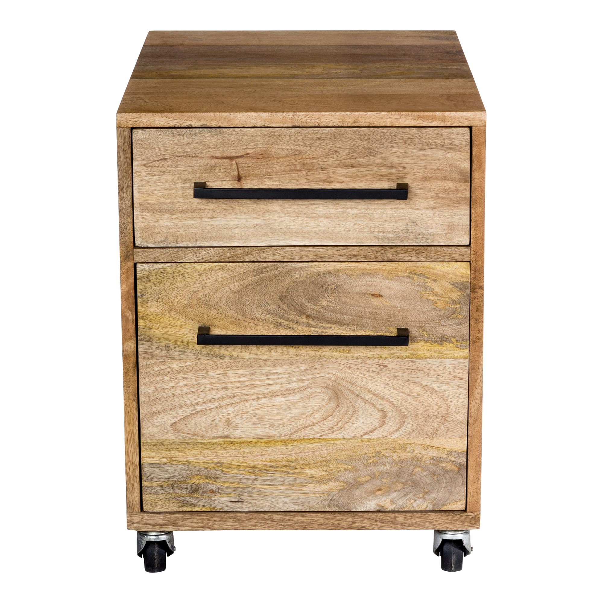 Moe's Home Collection Colvin Cabinet - Natural Wood Storage Cabinet for Living Room, Bedroom & Kitchen | Organize Home Decor, Books & Essentials