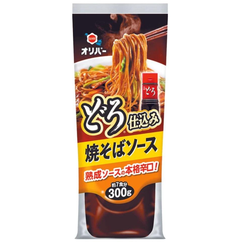 Oliver Doro Japanese Spicy Yakisoba Sauce 300g - Authentic Stir Fry Noodle Sauce for Home Cooking, Asian Cuisine & Meal Prep