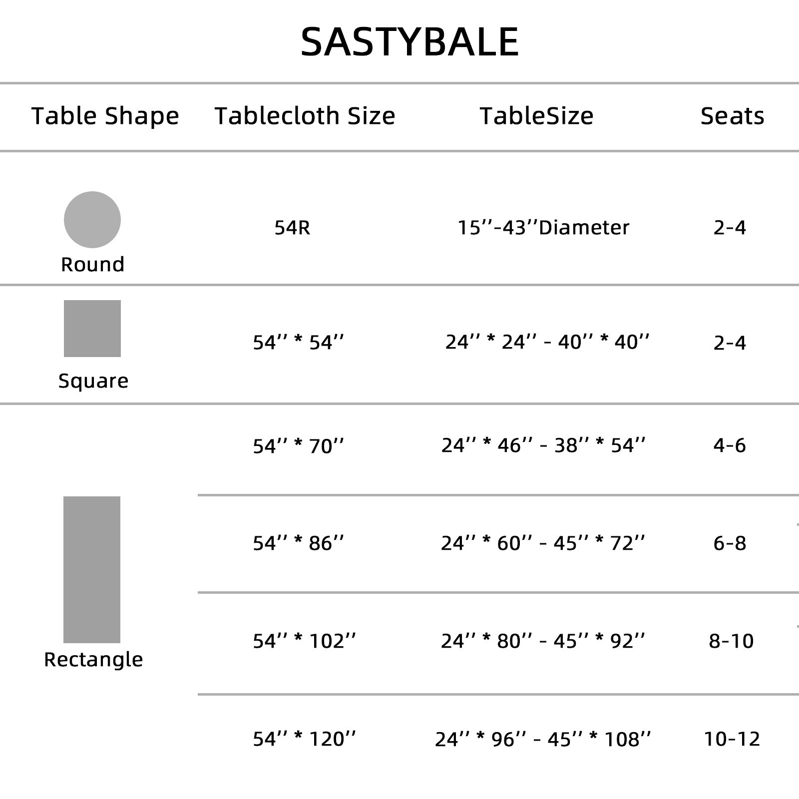 Waterproof Cotton Linen Round Tablecloth 54