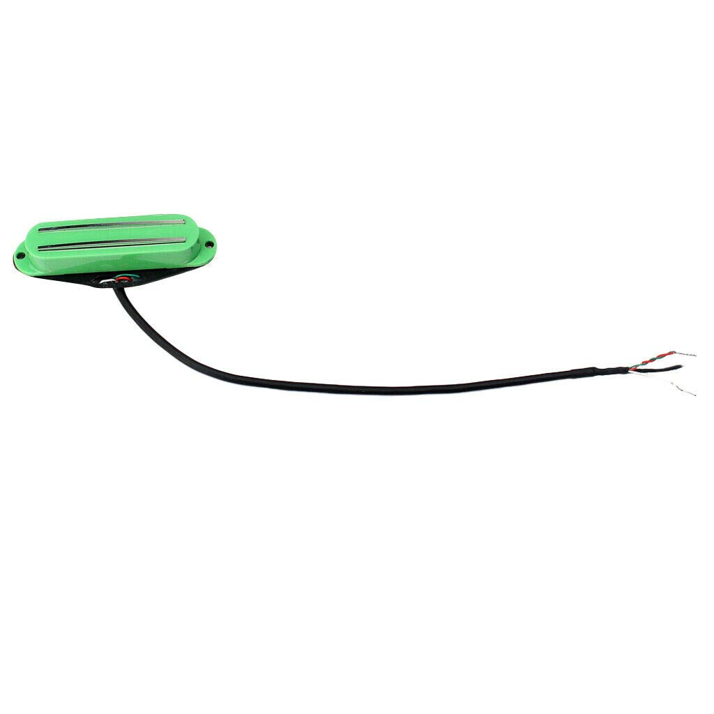 Hot Rail Guitar Pickup Set - Dual Coil Pickups for Stratocaster & Telecaster Electric Guitars - Perfect for Rock, Blues & Metal Performances