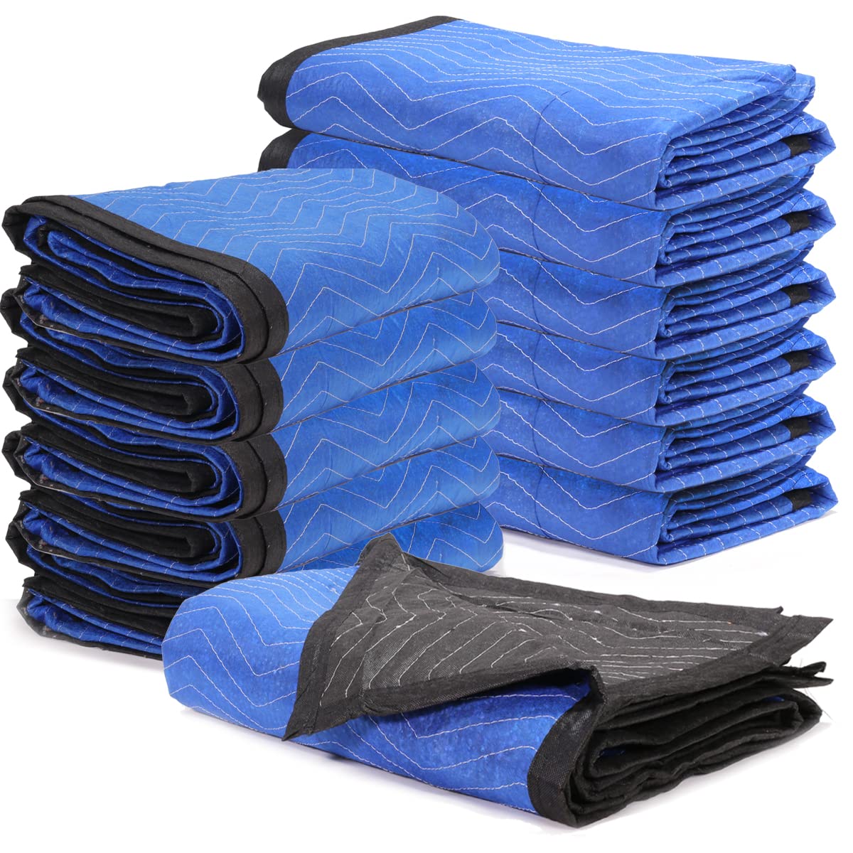 XtremepowerUS 12-Pack Heavy Duty Moving Blankets 80