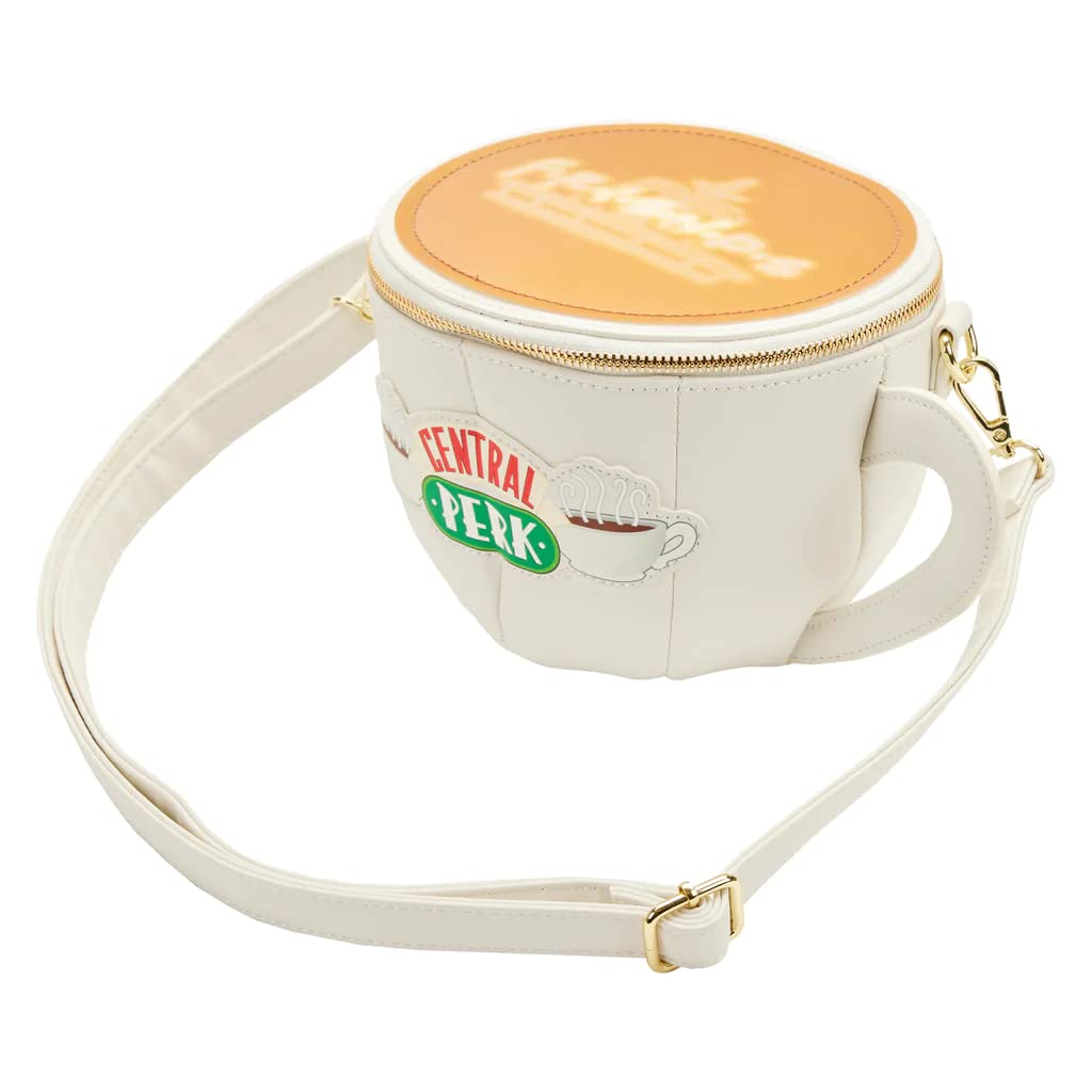 Loungefly Friends Central Perk Mug Crossbody Bag - Official TV Show Merchandise for Fans | Perfect for Cosplay, Conventions & Everyday Use