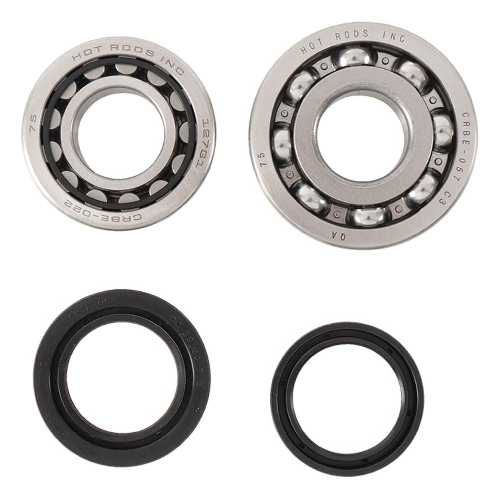 Hot Rods K047 Main Bearing and Seal Kit - High Performance Engine Rebuild Kit for Motorcycles & ATVs - Perfect for Off-Road Racing and Engine Maintenance