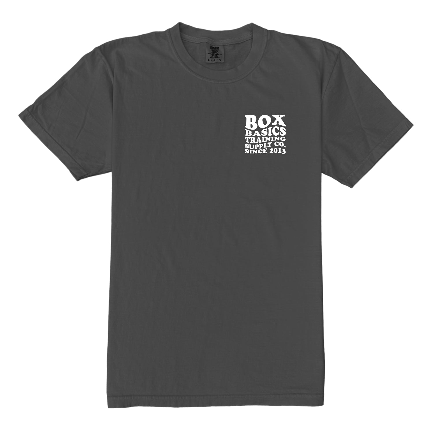 Box Basics Supply Co. Men's Premium Cotton T-Shirt - Soft Comfort Fit Crew Neck Tee for Casual Wear, Gym & Everyday Use