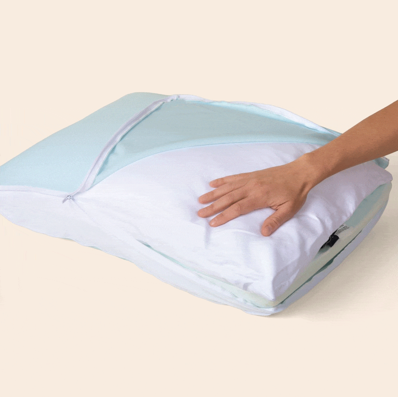 Adjustable UltraCool Pillow for Sleeping - Cooling Memory Foam Pillow with Breathable Cover for Side, Back & Stomach Sleepers - Perfect for Hot Sleepers & Night Sweat Relief