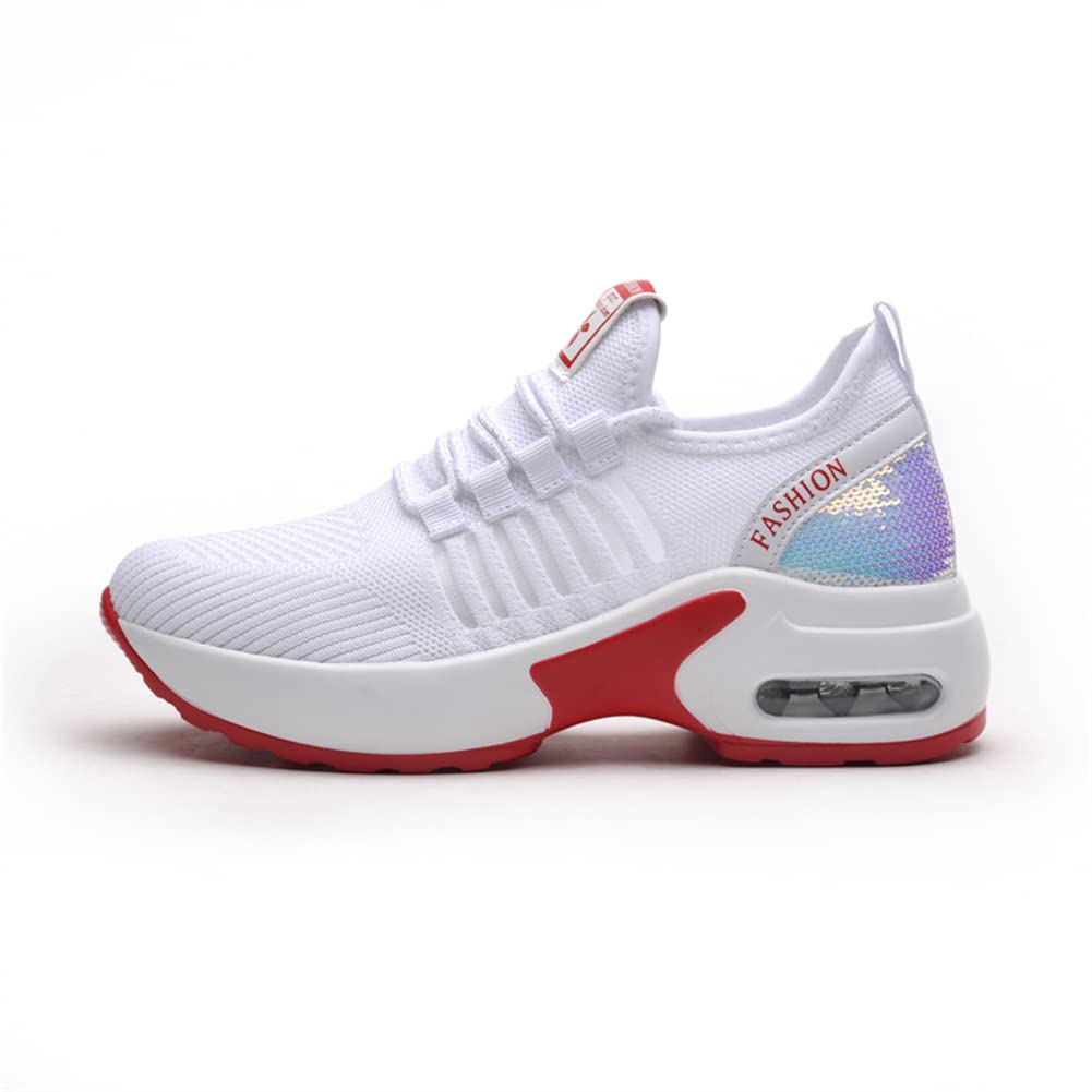 Women's Walking Shoes - Lightweight Mesh Casual Running Sneakers for Jogging, Tennis & Work | Breathable Comfort for Everyday Wear & Outdoor Activities