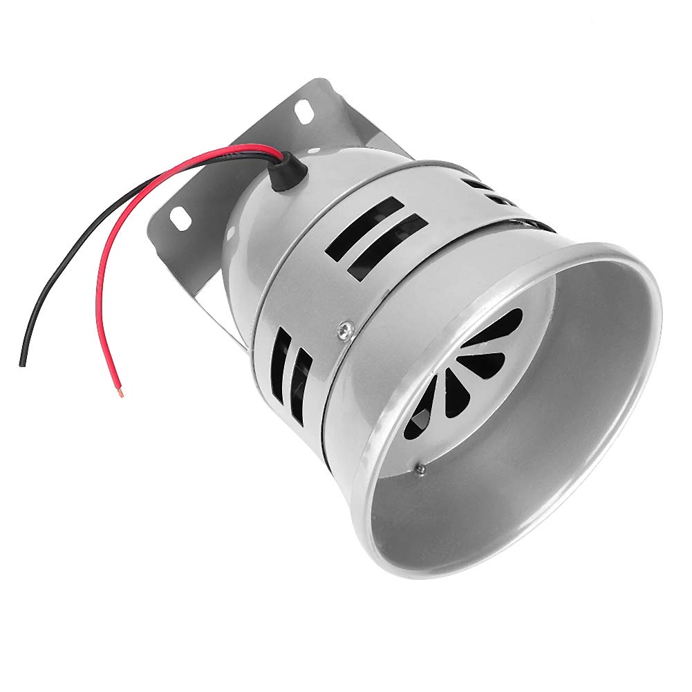110dB Super Loud 12V Car Alarm Siren & Electric Horn Speaker - Waterproof Vehicle Security System for Trucks, Motorcycles, Boats - Perfect for Emergency Alerts and Theft Deterrence