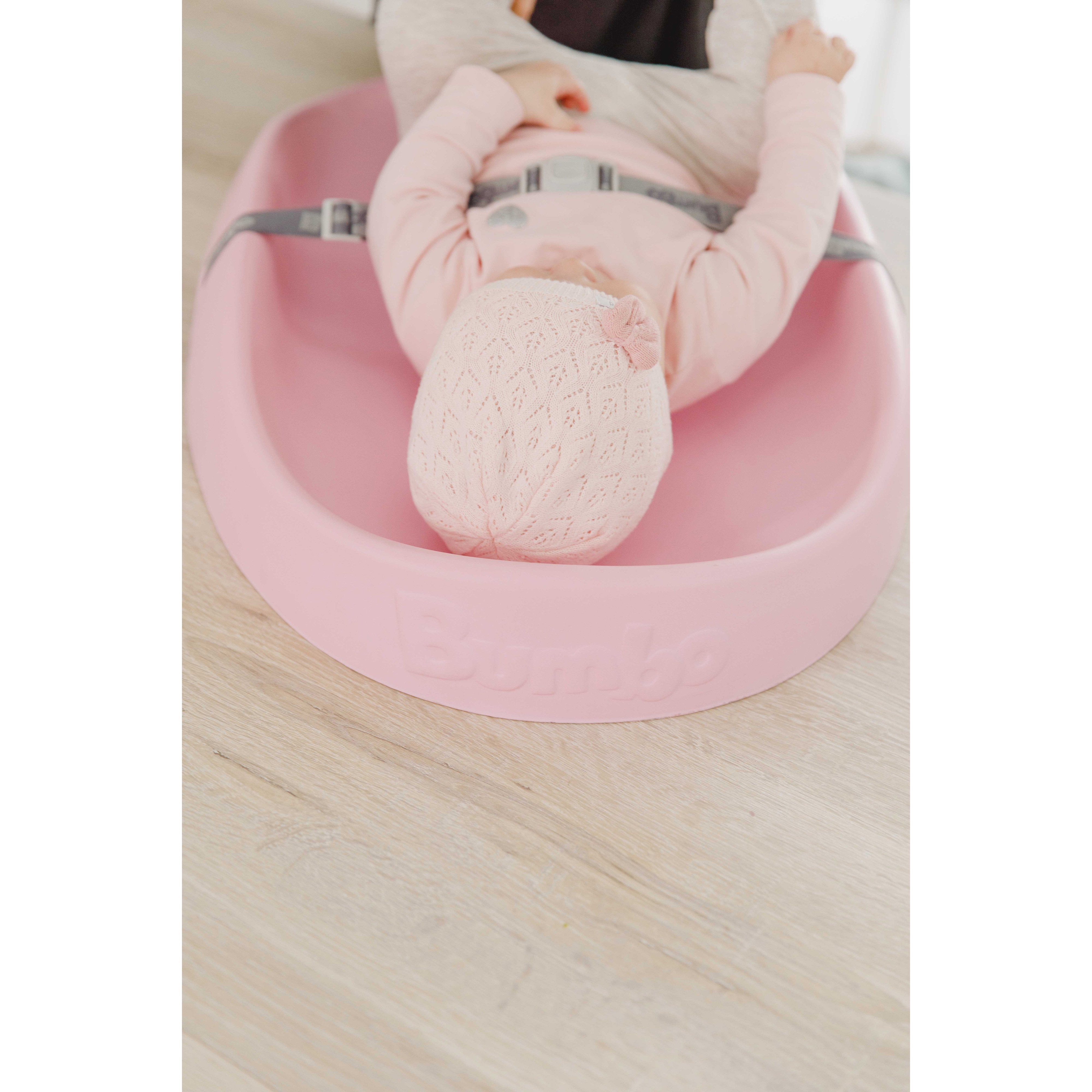 Bumbo Baby Changing Pad - Soft, Waterproof & Portable Diaper Changing Mat for Newborns & Infants - Perfect for Nursery, Travel & On-the-Go Parents (Pink)