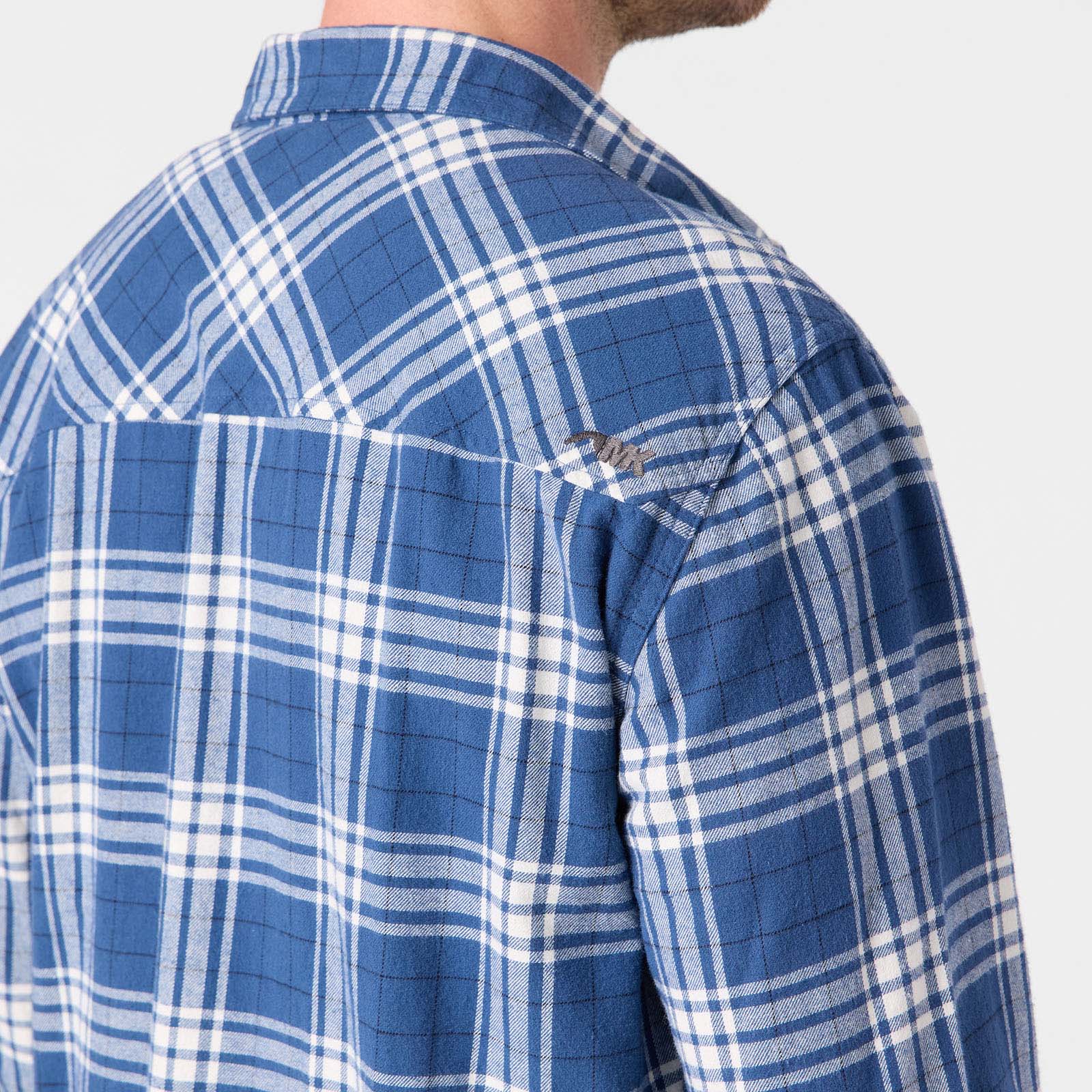Men's Classic Plaid Flannel Shirt - Soft & Warm Button-Up Shirt for Casual Wear, Outdoor Activities & Fall Fashion