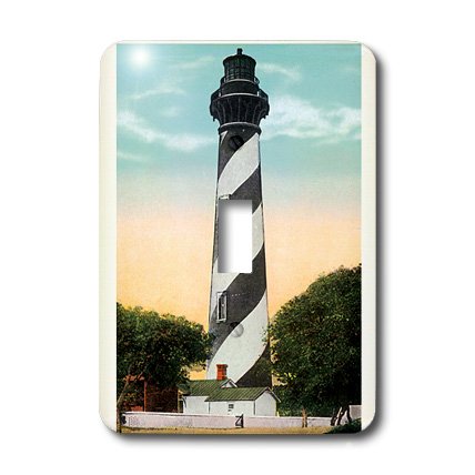 3D Rose Anastasia Light House St Augustine Florida Light Switch Cover - Decorative Wall Plate for Home, Bedroom, Bathroom & Office Decor