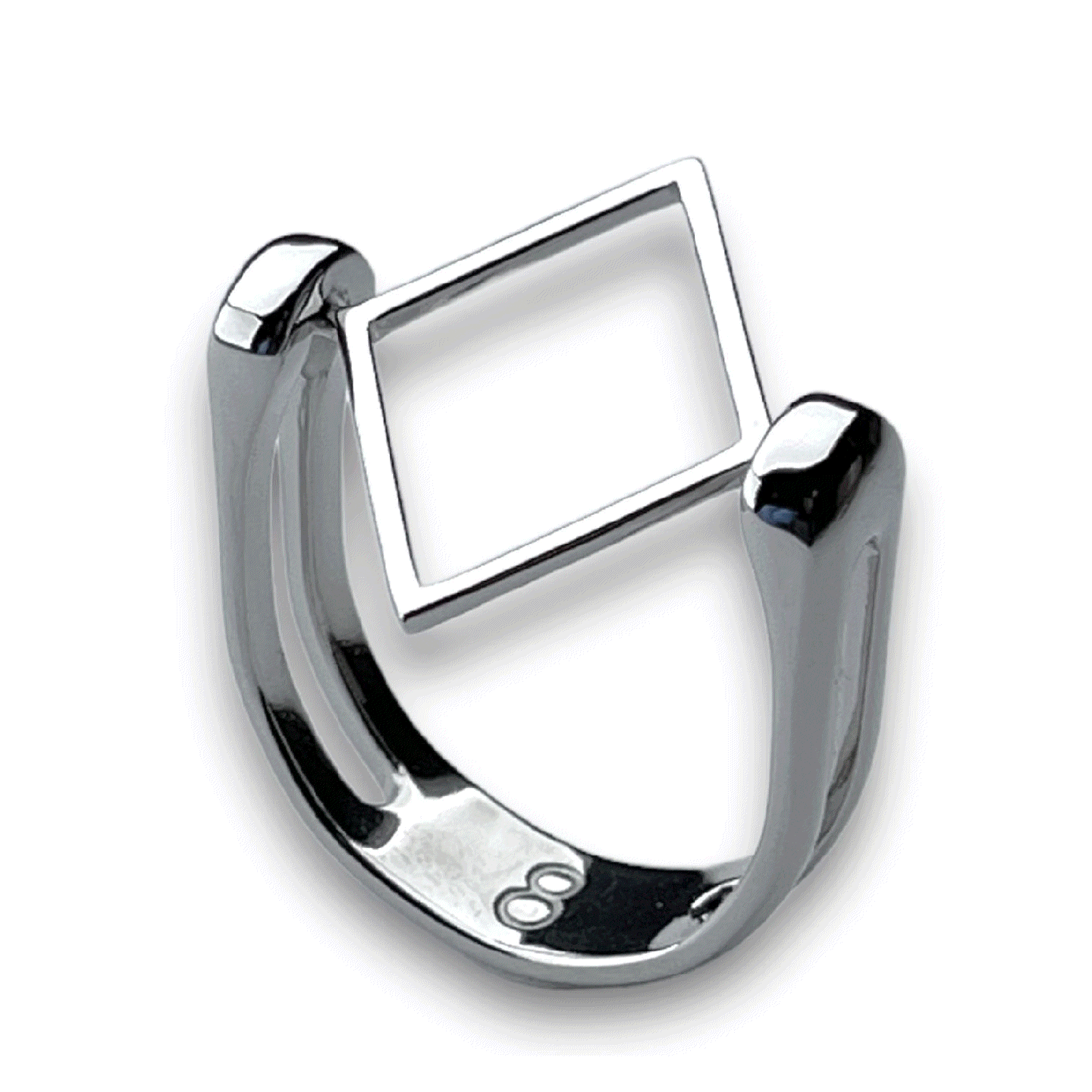 Diamond Shaped Fidget Ring for Anxiety Relief - Spinner Stress Relief Ring for Adults & Kids - Perfect for ADHD, Focus, and Office Use