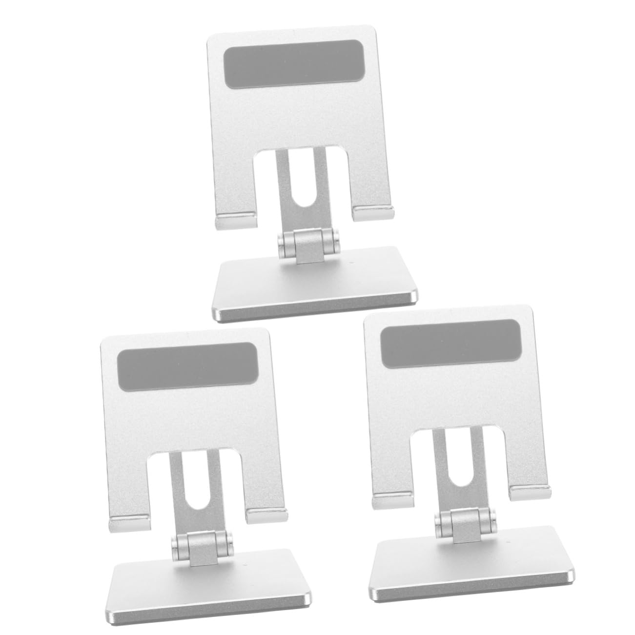 3-Pack Gatuida Aluminum Alloy Laptop & Tablet Stand - Adjustable Metal Bracket Holder for Desk, Office, Home & Travel Use - Compact & Durable Desktop Organizer for MacBook, iPad & Other Devices