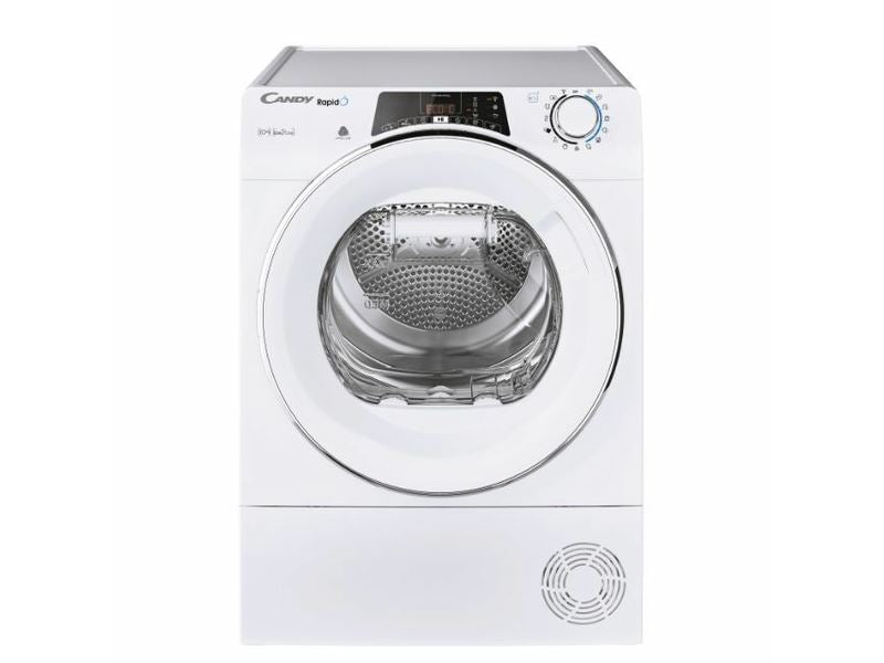 Rapido H10A2TCEX 10kg Heat Pump Dryer - Energy Efficient & Fast Drying for Home & Laundry Room | Perfect for Apartments & Small Spaces