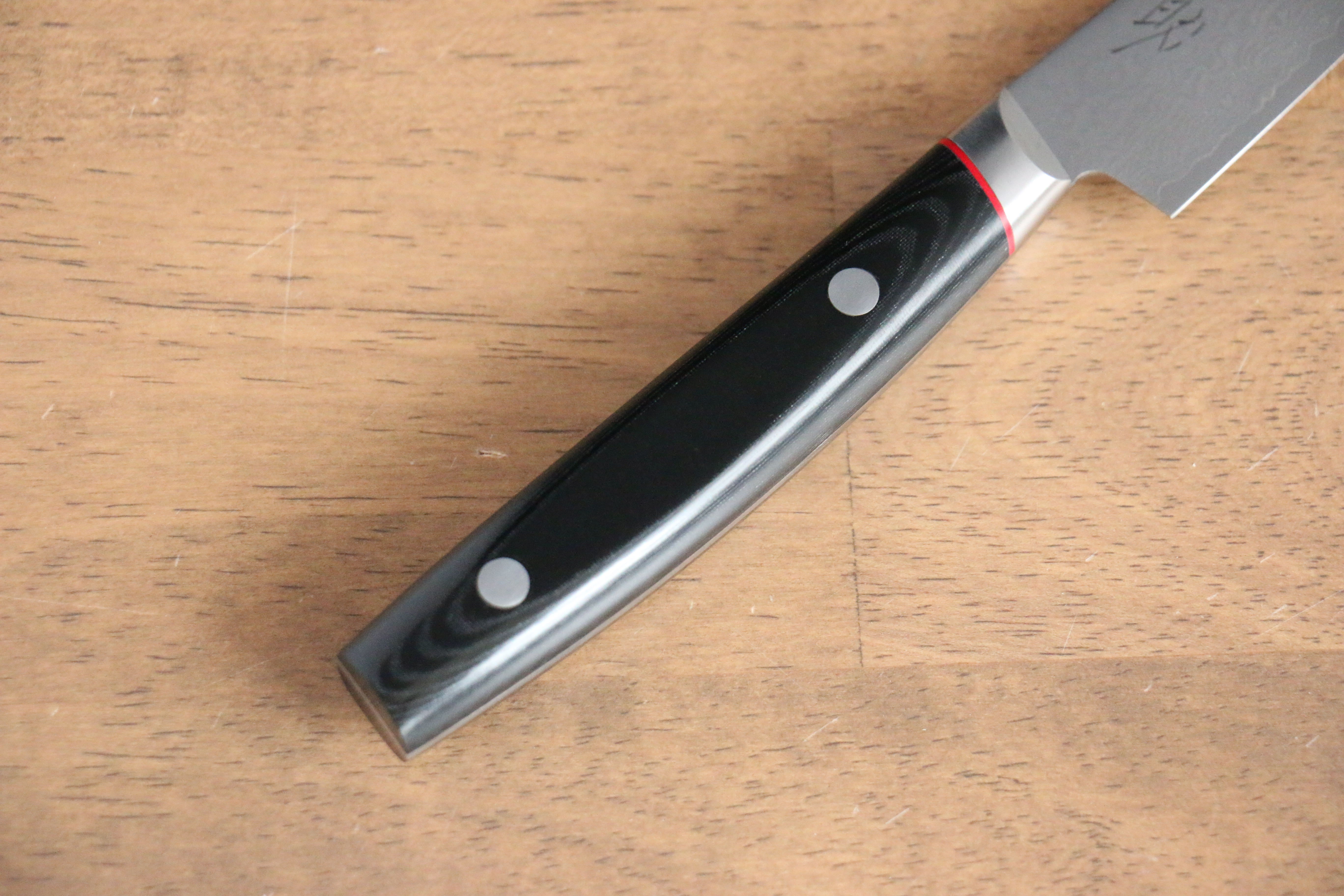 Premium VG10 Damascus Steel Petty Utility Knife 120mm - Black Micarta Handle - Perfect for Slicing, Peeling & Precision Kitchen Tasks