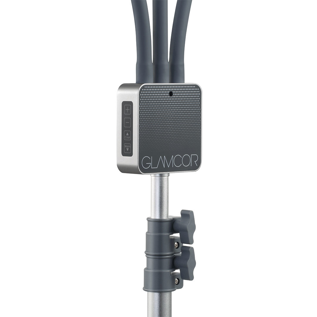 GLAMCOR Professional Multimedia X Light Kit for Photography, Makeup & Video - Perfect for YouTube, TikTok & Beauty Studios