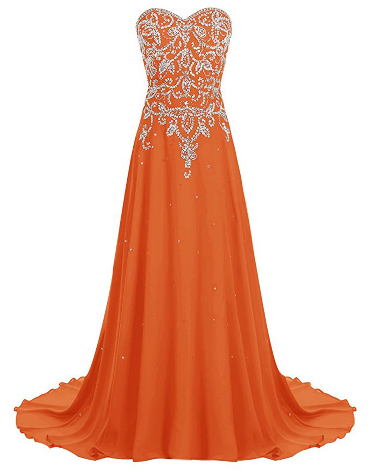 YOUTODRESS Women's Beaded Sweetheart Prom Dress - Long A-Line Evening Gown for Formal Events, Homecoming, Wedding Guest & Special Occasions