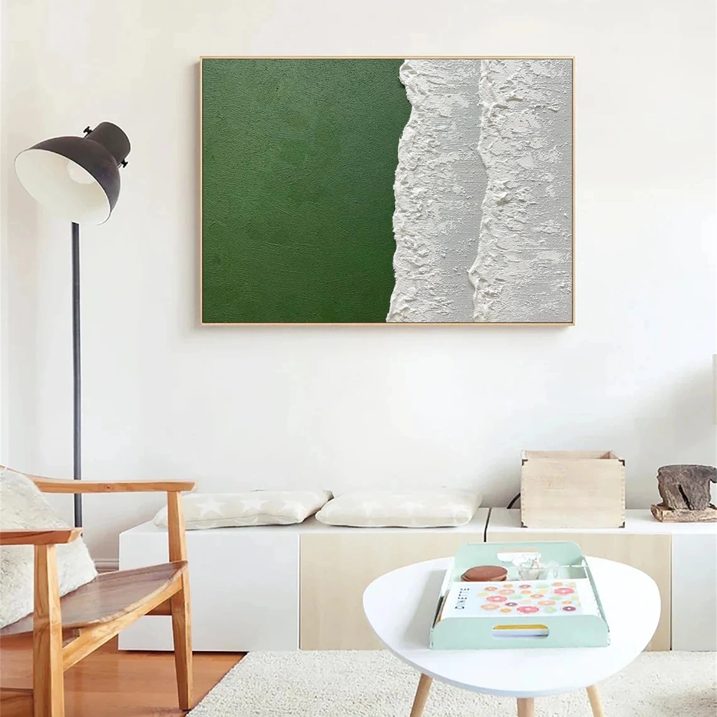 Ocean and Sky Painting #OS 090 - Stunning Seascape Wall Art for Home & Office Decor - Perfect for Living Room, Bedroom, or Beach House