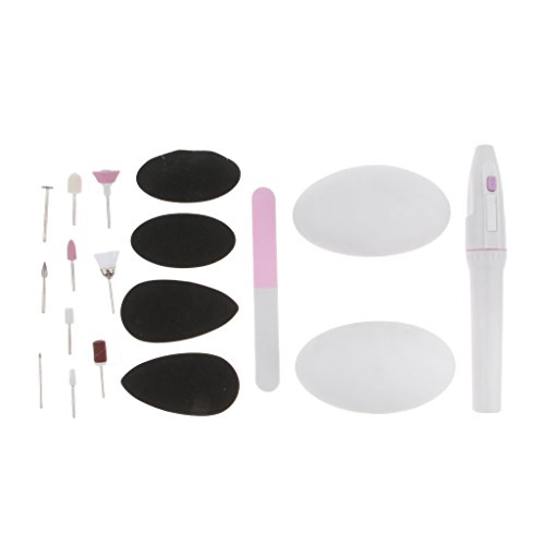 Professional Portable Electric Nail Drill Kit - 6 Variable Speed Nail Art Pen with 30 Drill Bits, Buffer & Foot File for Home & Salon Manicure/Pedicure | Perfect for DIY Nail Care, Acrylics & Gel Extensions
