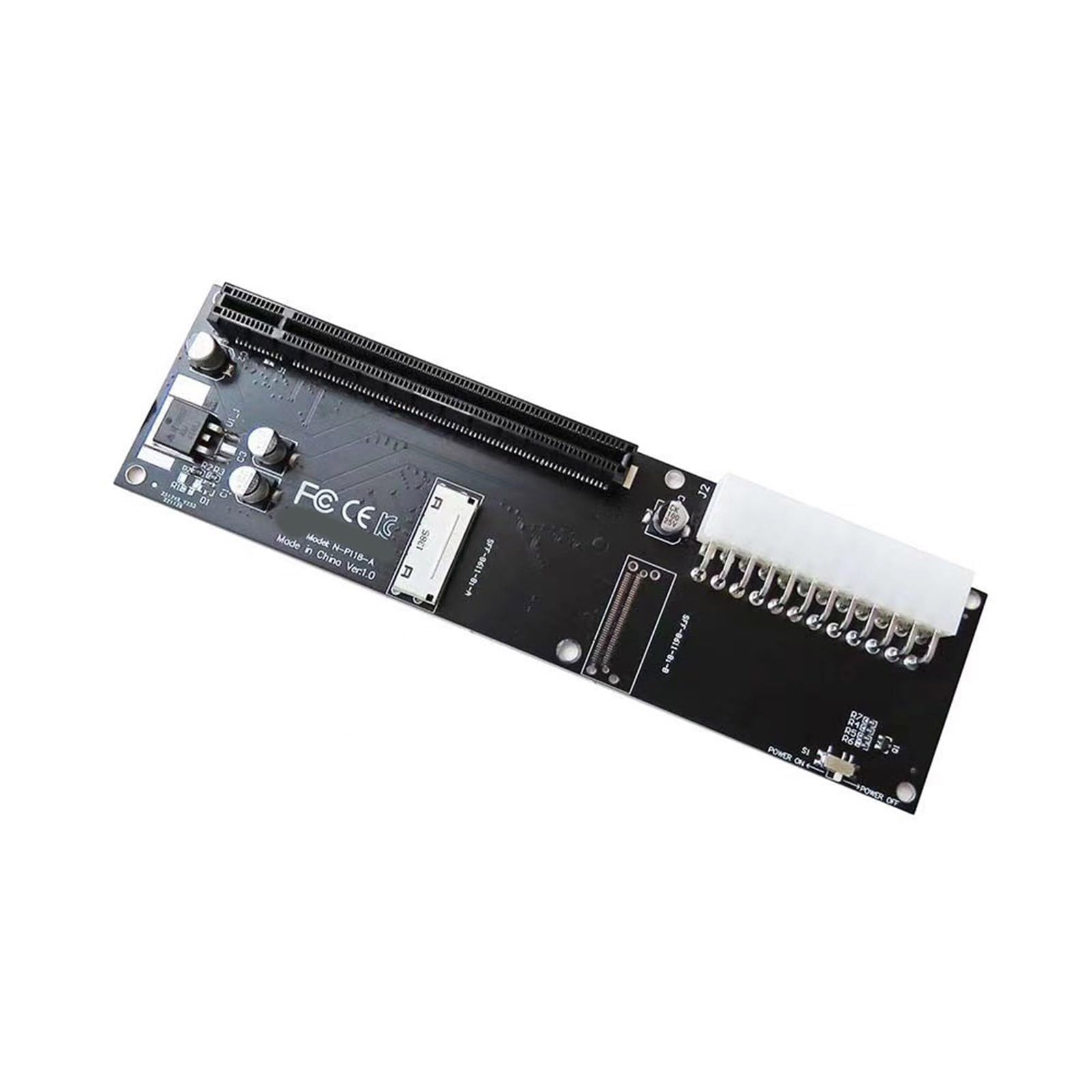 Paopaoldm SFF 8611 PCIe External Graphics Card Adapter - eGPU Converter for Desktop & Laptop - Compatible with NVIDIA/AMD GPUs - Perfect for Gaming, Video Editing & VR Setup