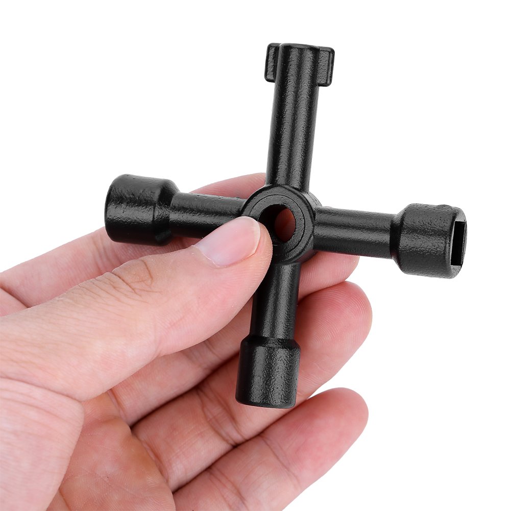 Yosoo 4-Way Multi-Functional Universal Cross Key Set (3 Pack) - Perfect for Bicycle, Motorcycle, Furniture Assembly & Home Repair Tools