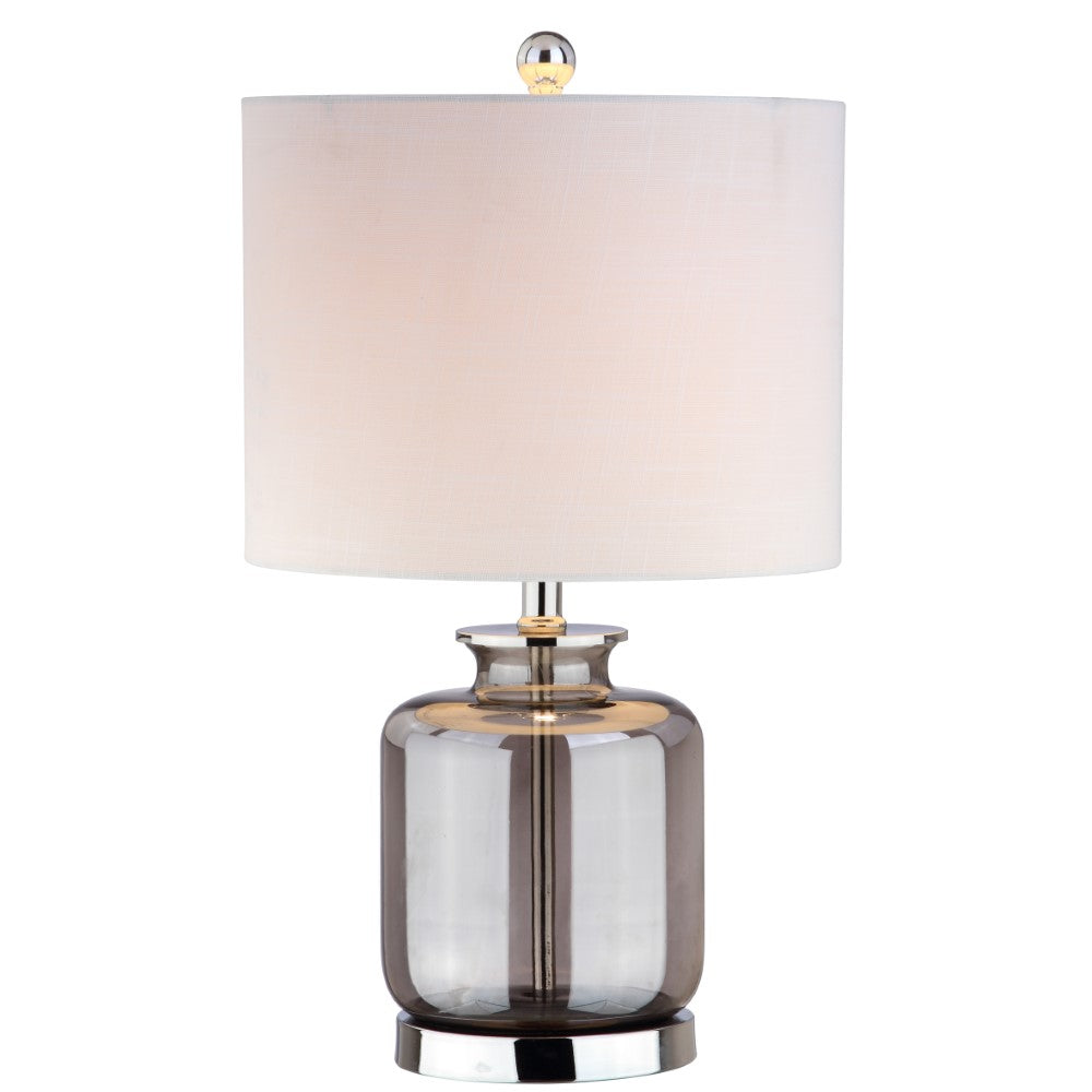 Marsh 22 Glass LED Table Lamp - Modern Bedside & Living Room Lighting for Home Decor - Dimmable Nightstand Lamp with Touch Control