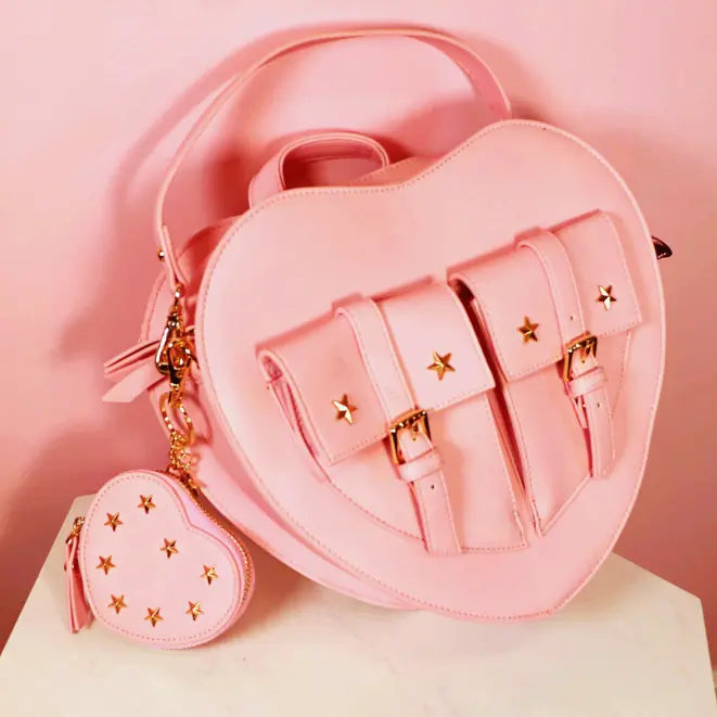 Doki Doki Cute Anime Backpack for School, Travel & Cosplay - Lightweight Waterproof Laptop Backpack for Women & Teens