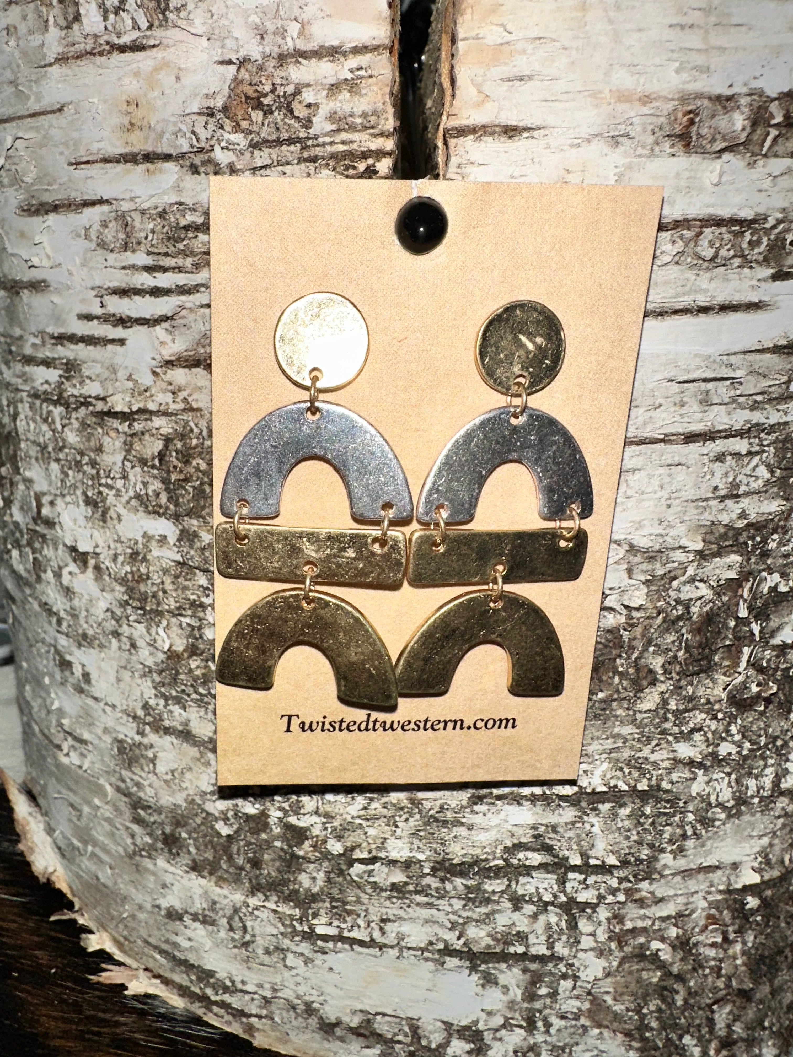 Stylish Geometric Earrings for Women - Gold & Silver Hoop Earrings for Everyday Wear | Perfect for Parties, Work & Casual Outfits