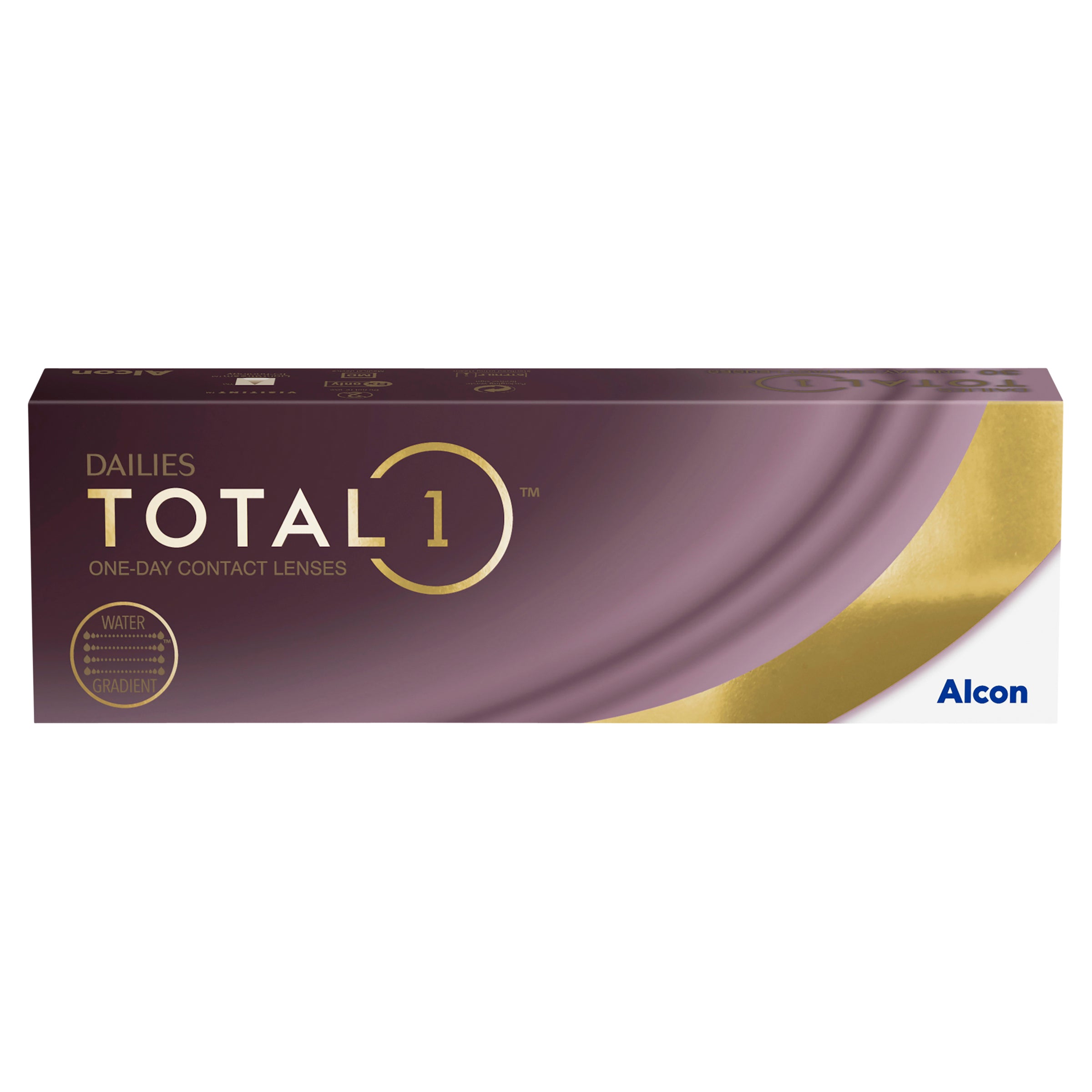 Dailies Total 1 Daily Contact Lenses (30 Pack) - Premium Comfort for All-Day Wear, Perfect for Work, Travel & Active Lifestyles