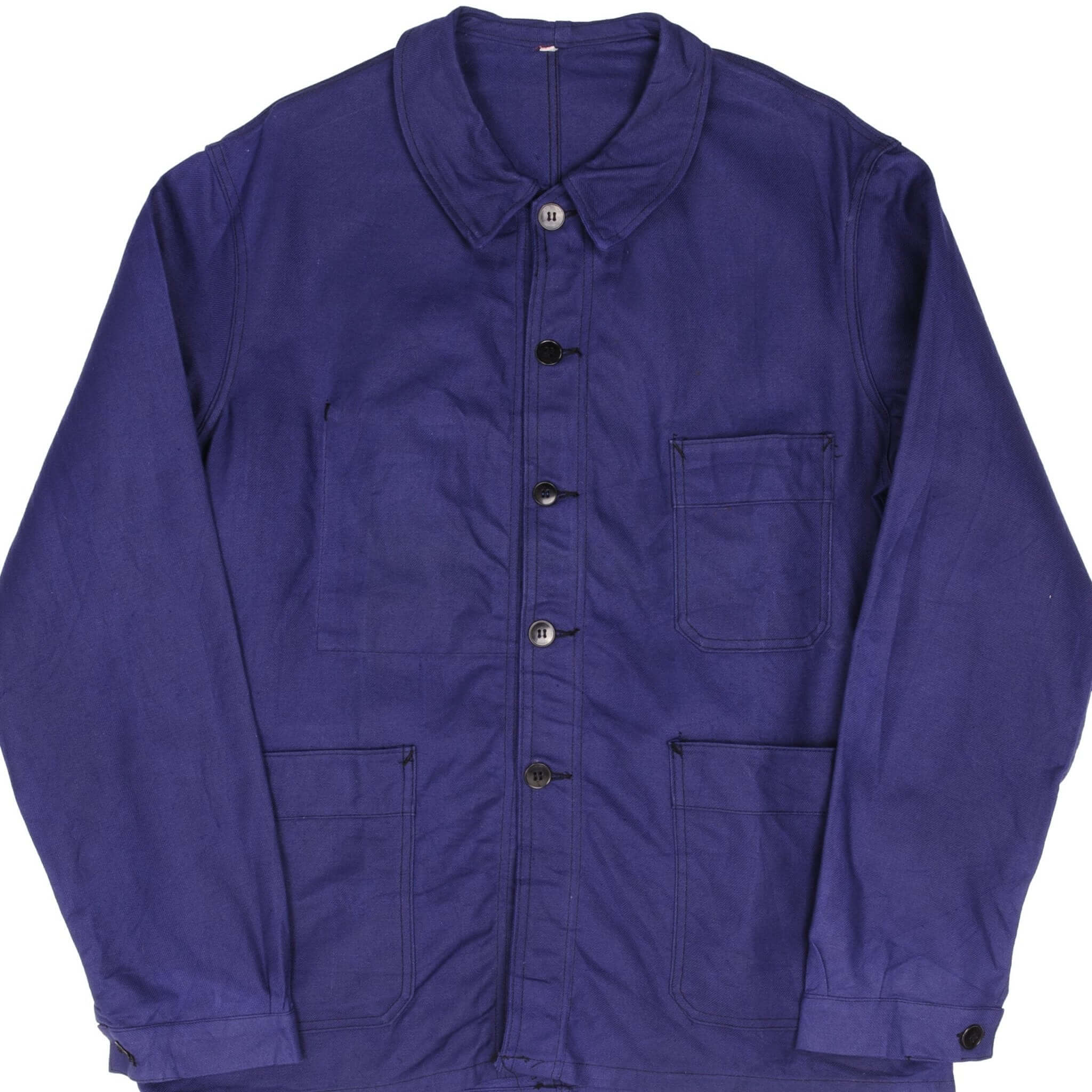 Vintage French Workwear Adolphe Lafont Jacket 1960s - Size 48 - Made in France - Durable Cotton Jacket for Men - Perfect for Vintage Fashion Collectors & Workwear Enthusiasts