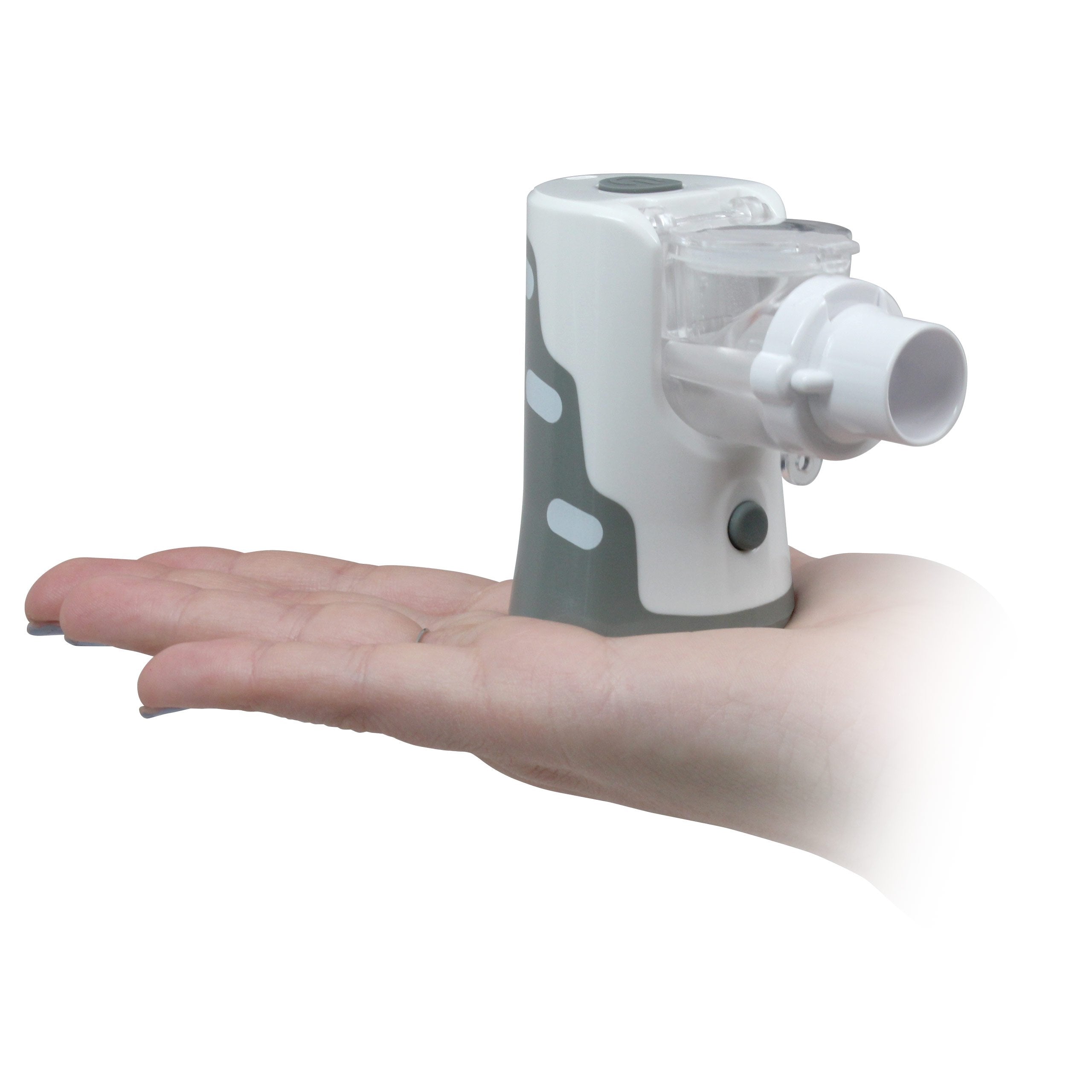 Portable Mini Mesh Nebulizer for Adults & Kids - Rechargeable & AA Battery Powered - Perfect for Travel, Home & Asthma Relief