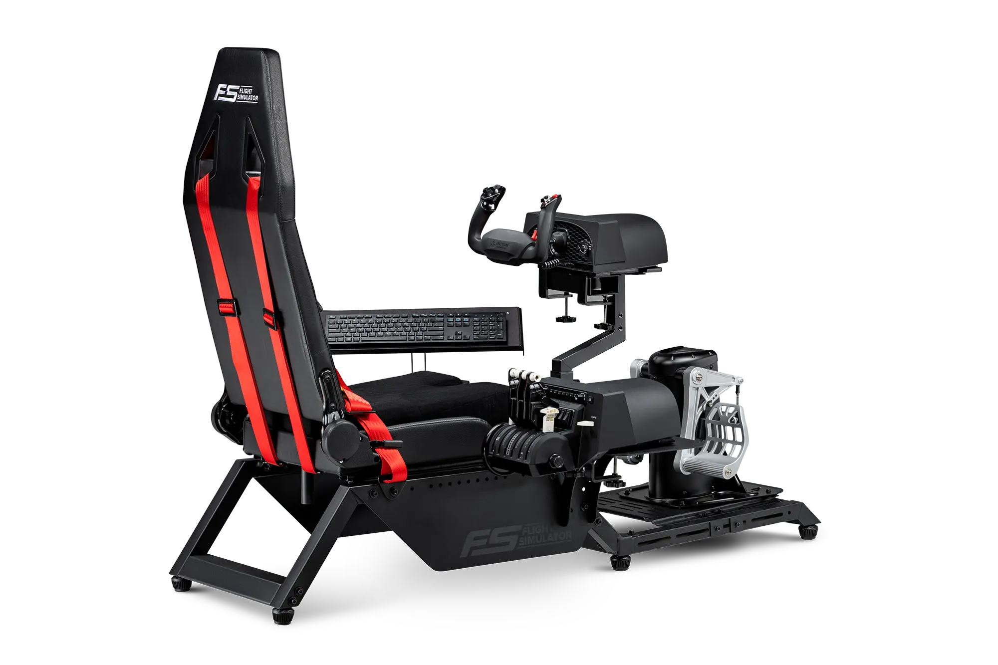 Next Level Racing Flight Simulator Cockpit - Professional Flight Simulation Cockpit for PC & VR Gaming | Perfect for Flight Training, Home Cockpit Setup & Immersive Gaming Experience