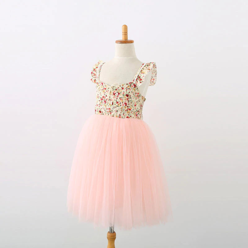 Aria's Little Princess Dress Version 2 - Elegant Girls Party Gown for Birthday, Wedding & Special Occasions | Fast Shipping