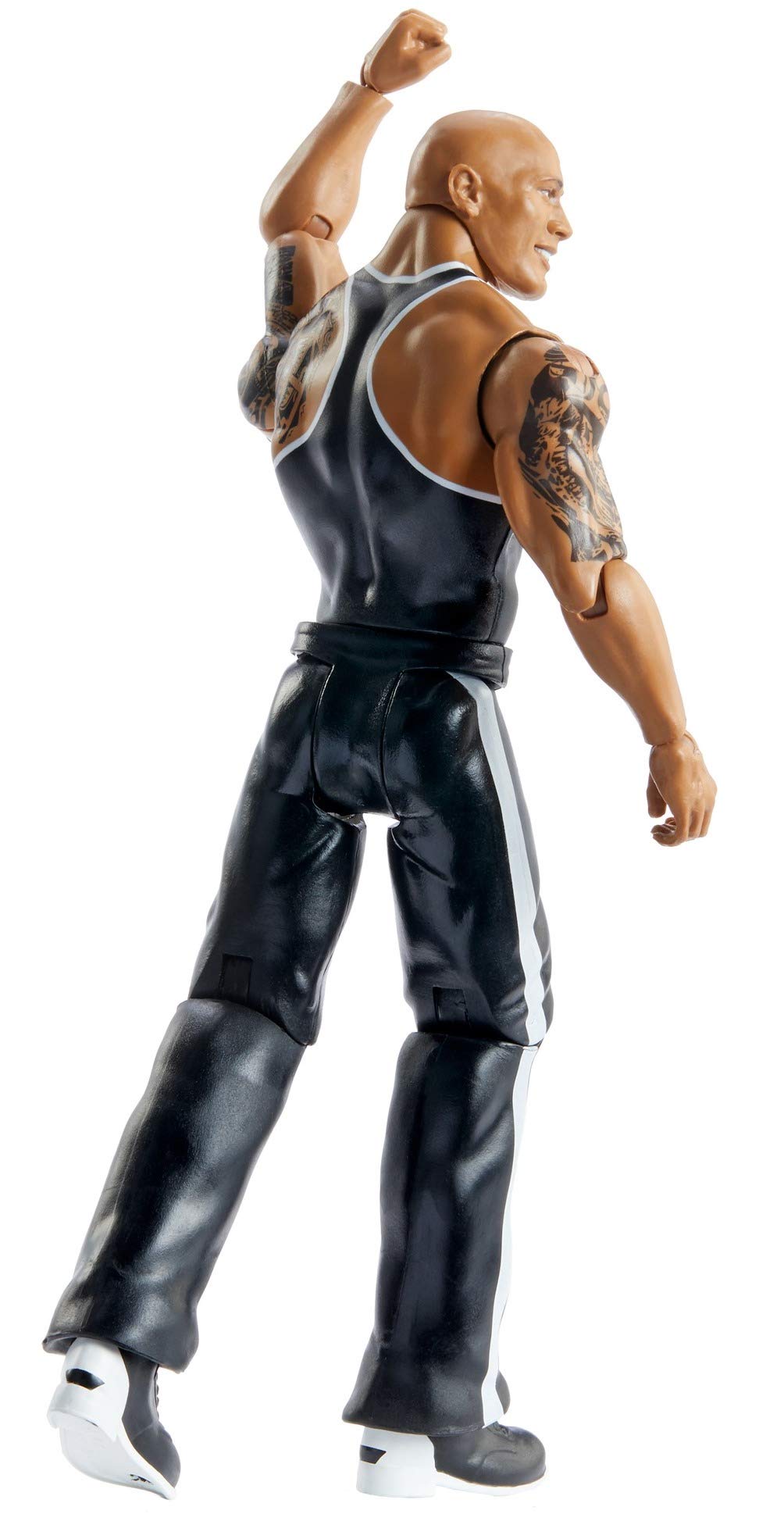 WWE The Rock Series 107 Basic Action Figure - Collectible Wrestling Toy for Kids & Adults, Perfect for Play, Display & Gift Giving