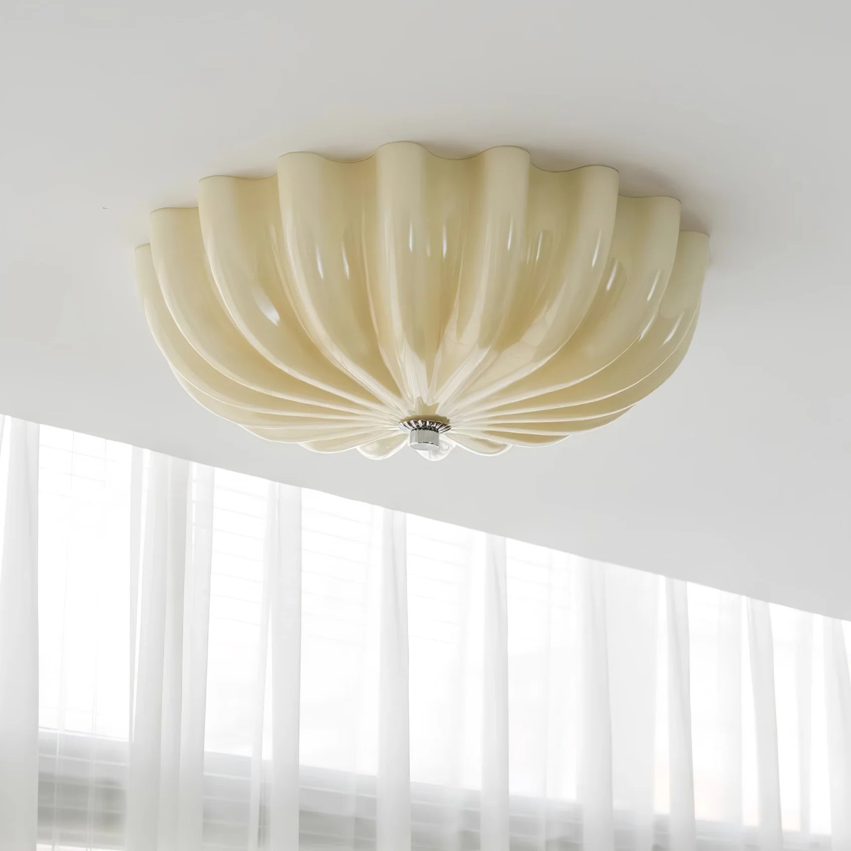 Modern Oman Glass Ceiling Light Fixture - Elegant Crystal Chandelier for Living Room, Bedroom & Dining Room Lighting - Perfect for Home Decor & Interior Design