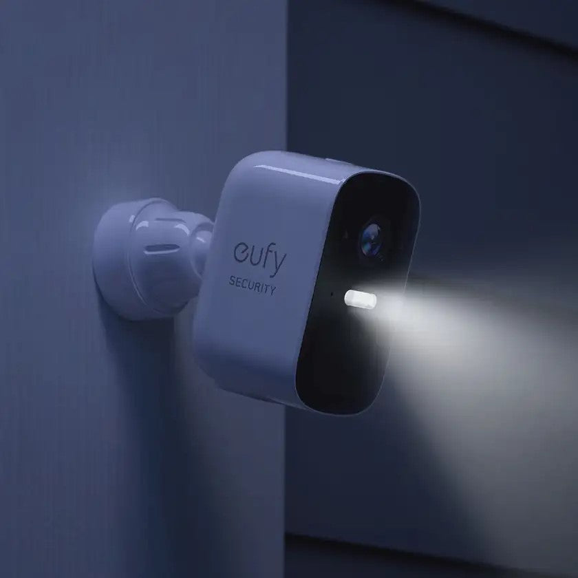 EufyCam 2C Pro 2K Wireless Home Security Camera System - Weatherproof Outdoor Surveillance with Night Vision & AI Detection | Perfect for Backyard, Front Door & Garage Monitoring